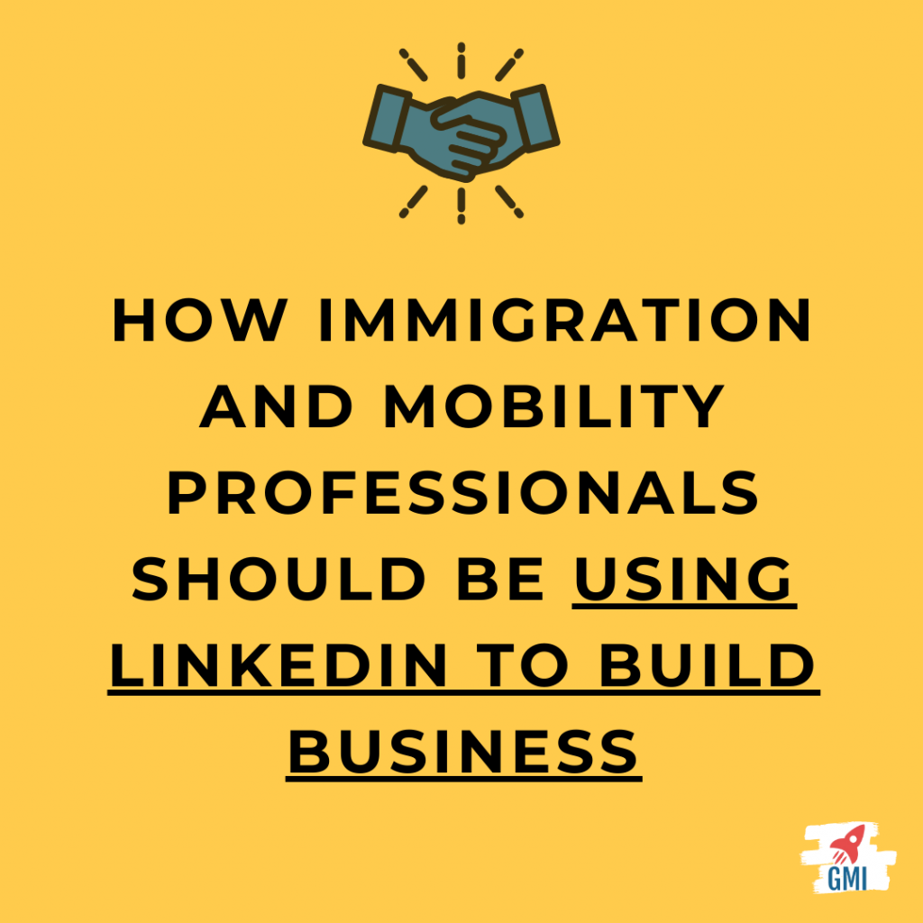 Using LinkedIn for immigration and global mobility