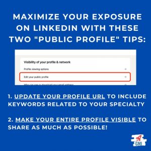 Two LinkedIn Profile Tips to maximize exposure