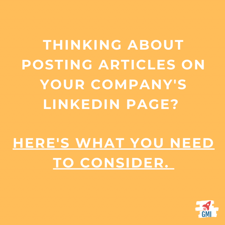 Writing LinkedIn Articles for Your Company Page
